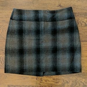 The Limited wool mini suit skirt